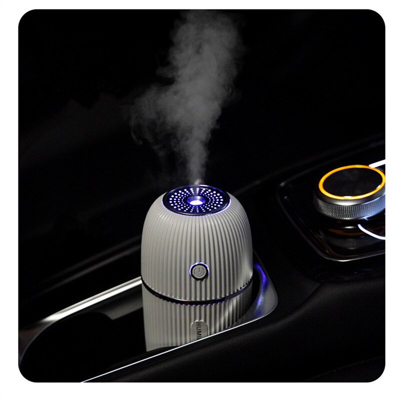 300Ml Automobiles Mini Luchtbevochtiger Draagbare Auto Usb Luchtverfrisser Cool Mist Luchtbevochtiger 4 Kleur Voor Auto Elektrische Accessoires