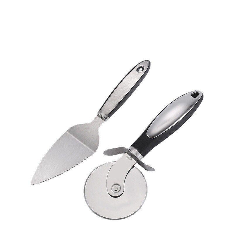 Stainless Steel Pizza Knife Shovel Pizza Pie Knife Pizza Roller Knife Triangle Shovel Knife Kitchen Tools