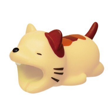 Kabel Beschermer Winder Voor Usb Opladen Data Kabel Draad Bescherming Cover Bescherm Case Cartoon Koord Protector Kabel Organizer: cat