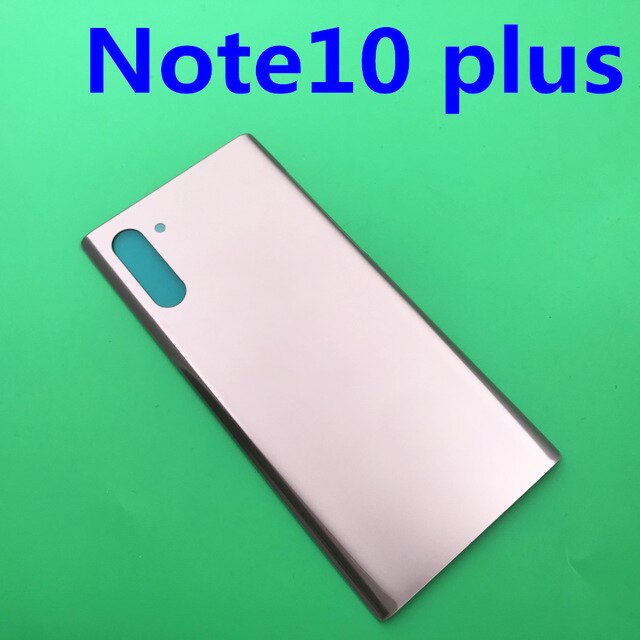 Samsung galaxy note 10 plus 10+  :lle takakansi lasi takaluukun kotelon kansi vaihtopuhelinkotelo samsung note 10: lle: N10 plus pinkki