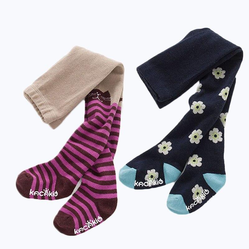 Collant caldi in cotone per bambina autunno inverno Collant per bambini pantaloni lavorati a maglia Collant per ragazze Collant per bambini Collant lavorati a maglia