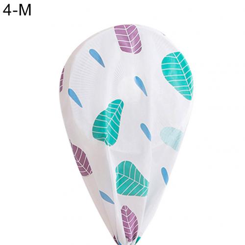 Standing Electric Fan Cover Waterproof Dustproof Flower Printed Mesh Shield Storage Bag: 4 M