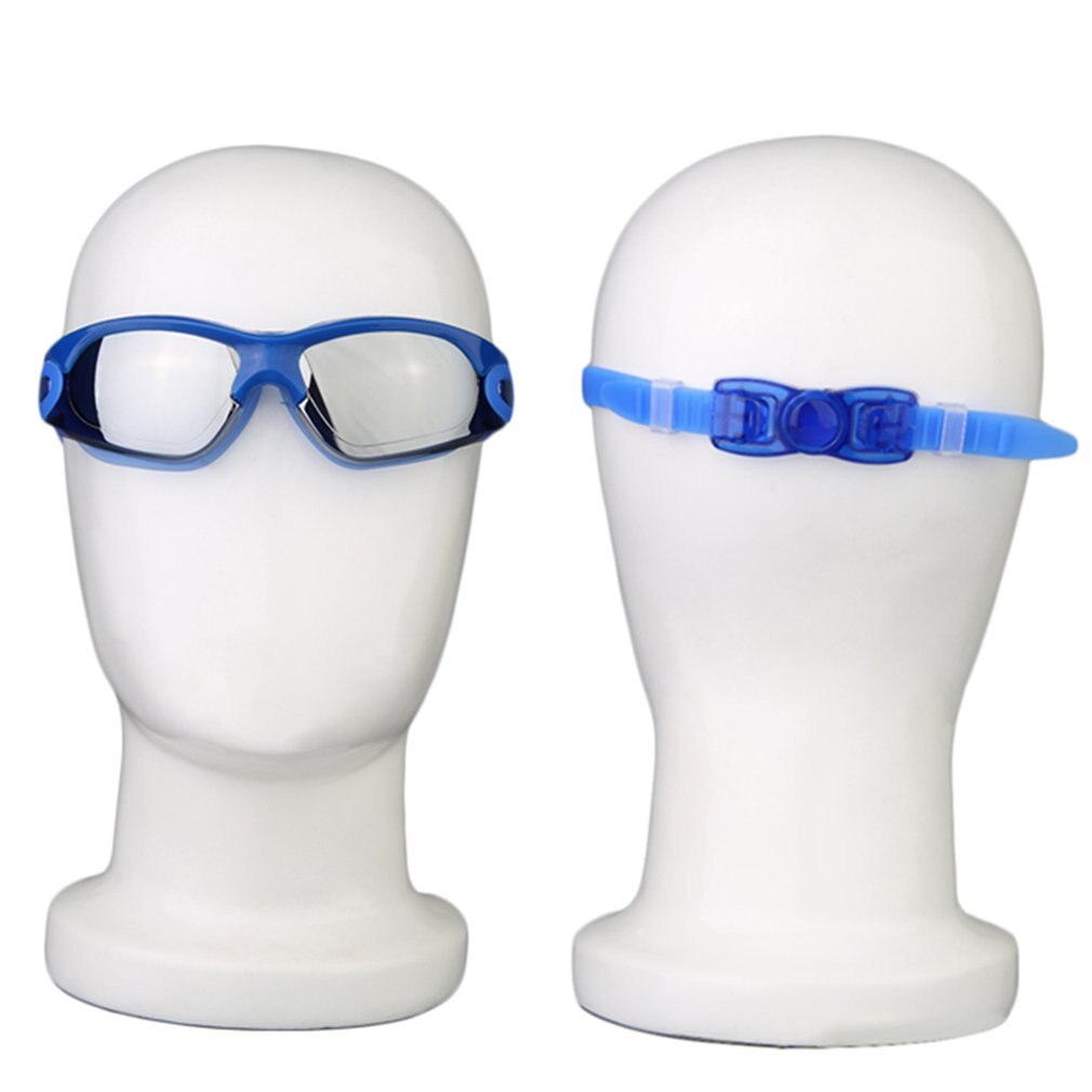 Resistance WaterProof Swim Glasses Electroplating AntiFog Swim Goggles Polycarbonate Lenses to Resist Impact