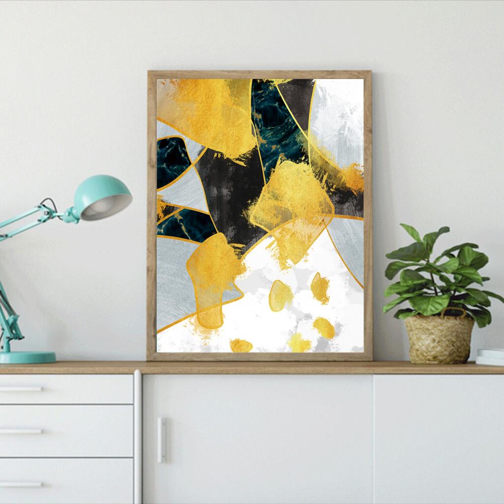 Long Lasting Modern Aesthetic Abstract Art Oil Style Picture Lightweight Wall Painting Frameless for Hotel