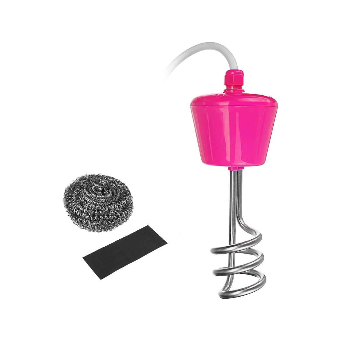 2000/2500/3000W calentador eléctrico flotante caldera Elemento calentador de agua Suspensión de inmersión portátil el calor de acero inoxidable