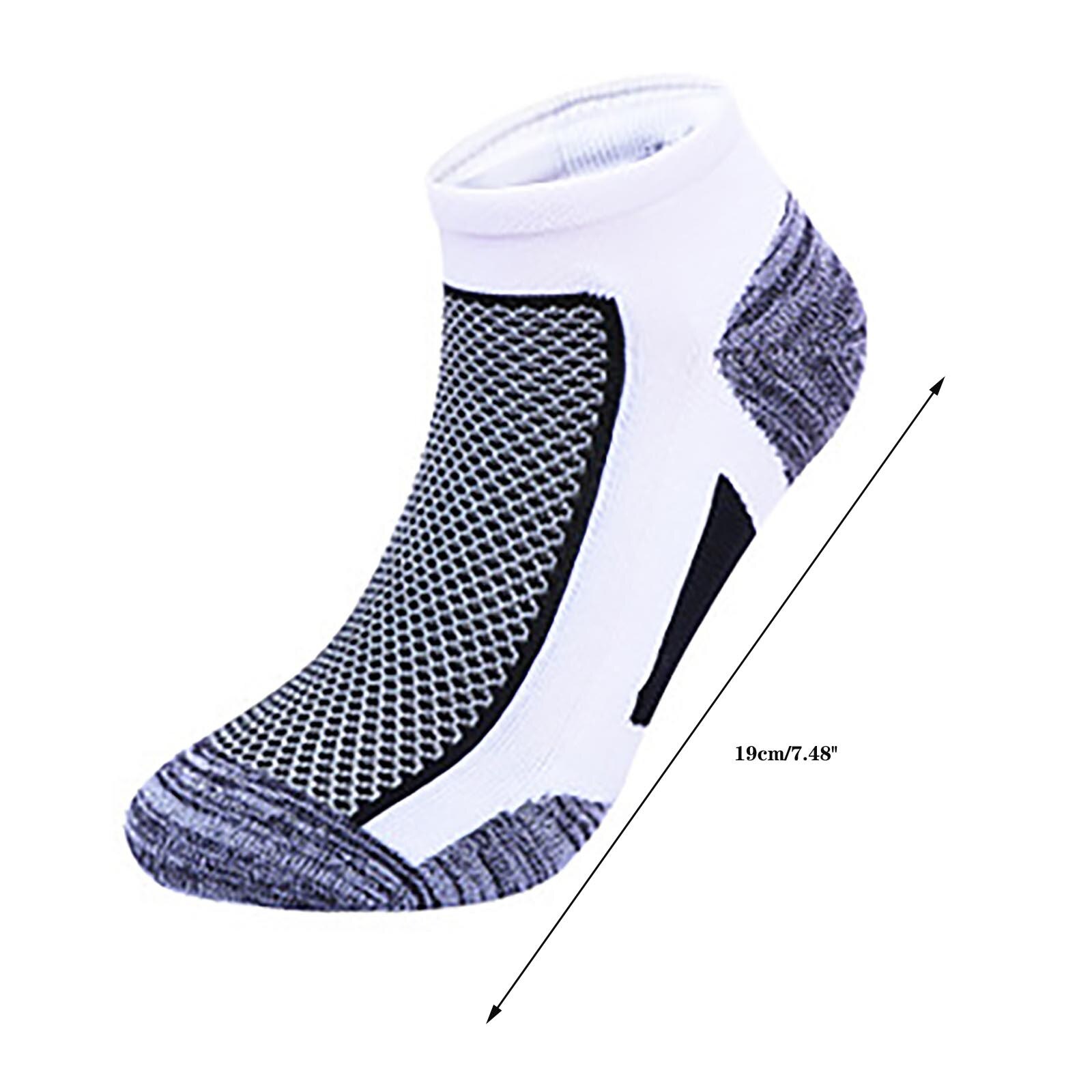 Men Women Sports Socks Middle Canister Movement Towel Cotton Breathable Socks Badminton Walking Breathable Thin Socks 30#