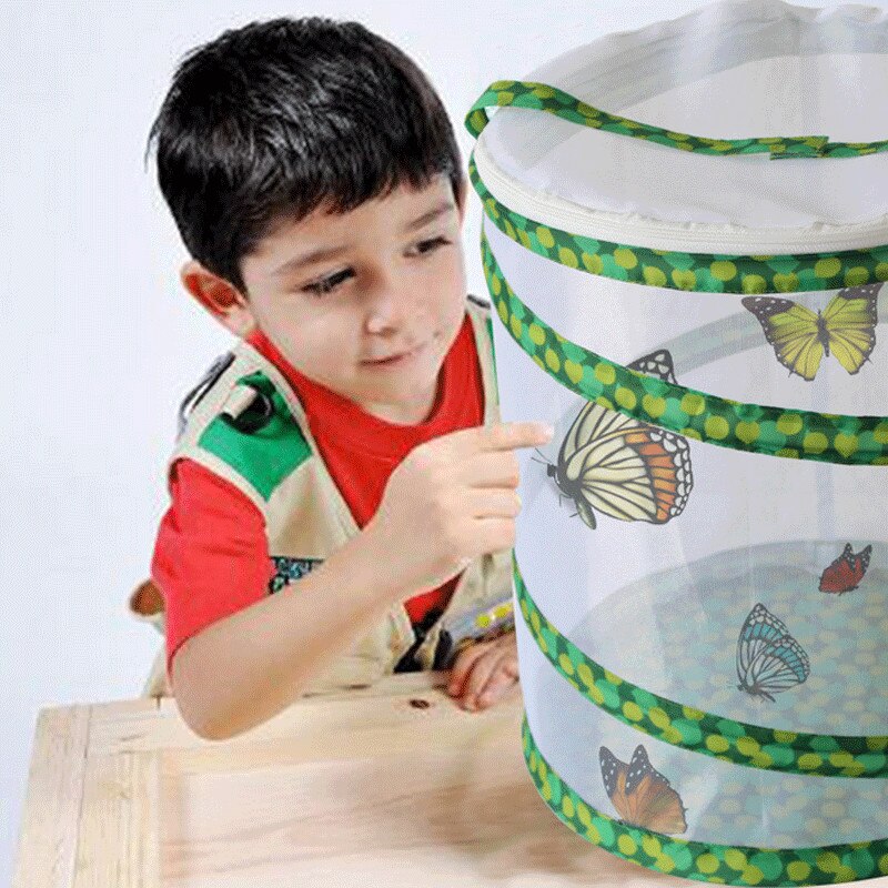 Praying Mantis Stick Insect Cage Butterfly Breed Feeding Housing Enclosure