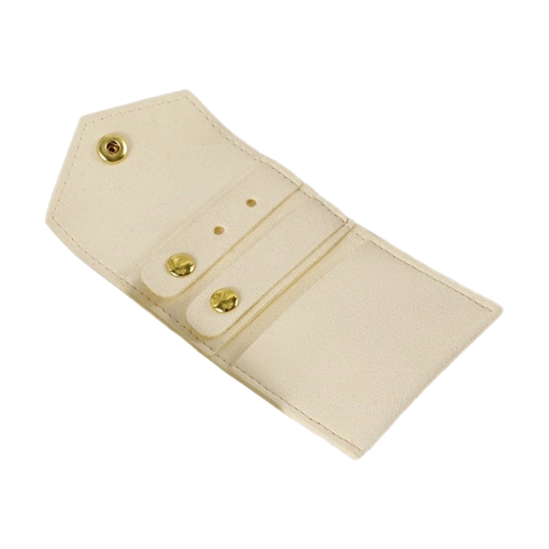 Opbergdoos voor het organiseren uw sieraden Lichtgewicht en handige verpakkingstas: Beige