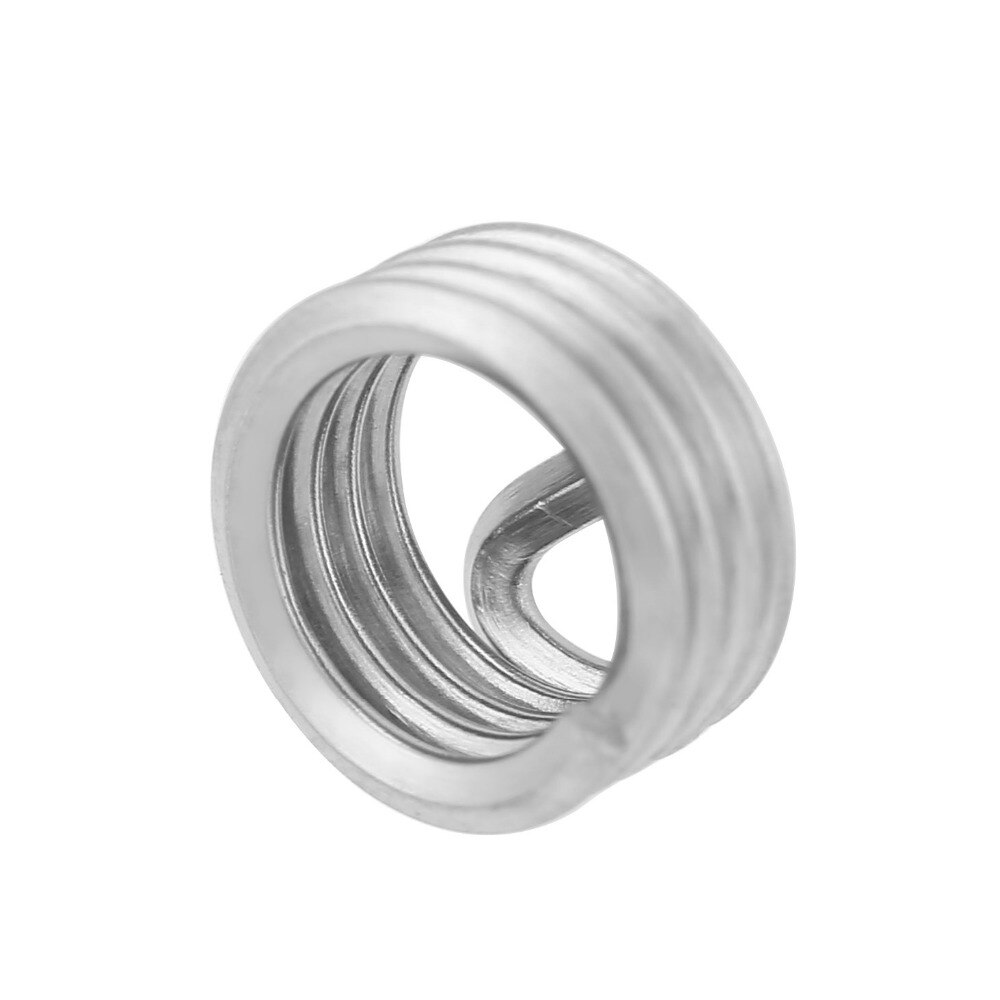 100pcs/set M6 Screws Thread Inserts Stainless Steel Coiled Wire Helical Screw Thread Inserts M6 x 1.0 x 1D Length Hardware