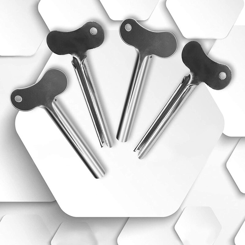 12 Metalen Buis Knijper Tandpasta Knijper Metalen Buis Roller Verf Squeeze Gadget