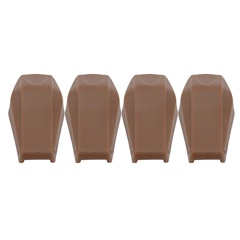 Lade Clip Kid Finger Protector Jammers Deurstopper Pinch Guard Baby Veiligheid Thuis Slaapkamer Veiligheid Deurstopper 4 Stks/set: coffee