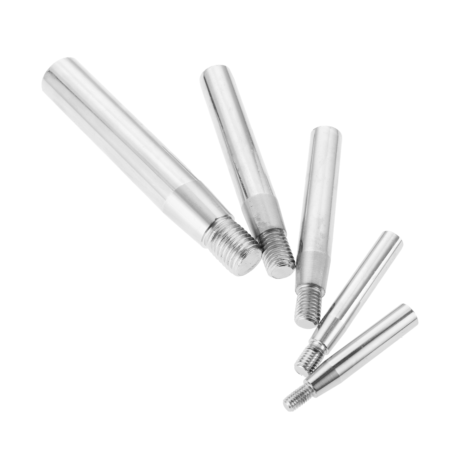 1pc M6 M8 M10 M12 M16 Thread Metal Knob Non-rotatable Handwheel Handle Solid Grip Milling Machine Tools Lathe Grinding Silver