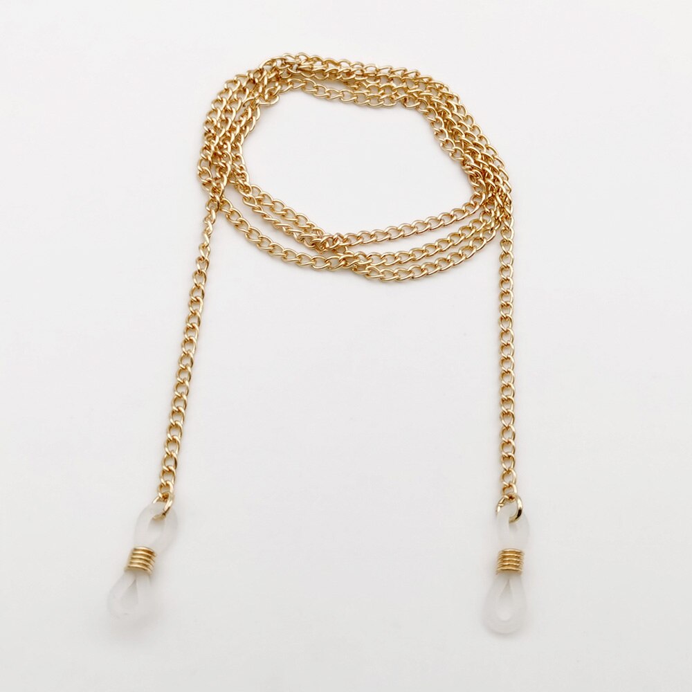 White Imitatie Parel Bril Kettingen Kralen Sunglass Lezen Brillen Ketting Cord Holder Touw Voor Mannen Vrouwen Stellen: 14