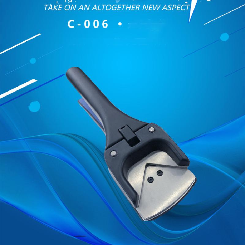 R3/R5/R10 Hoek Gat Punch Grote Badge Slot Punch Corner Rounder Punch Cutter Voor Pvc Card Tag foto Zware Clipper Kantoor
