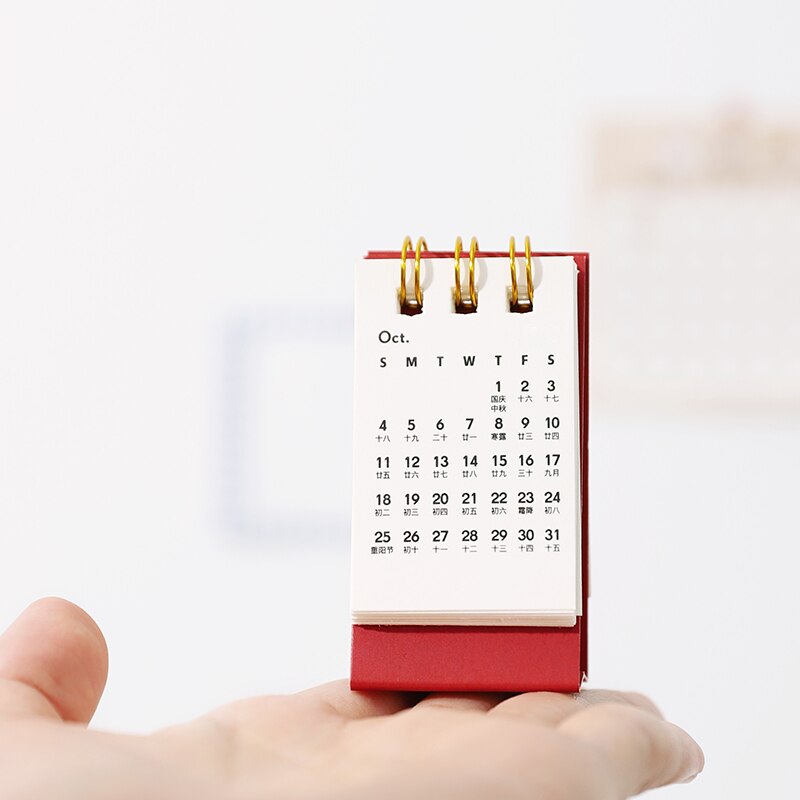 2021 ins stil personlighet dekoration arbete anteckning kalender mini skrivbord kalender diy bärbara skrivbord kalender schema schema