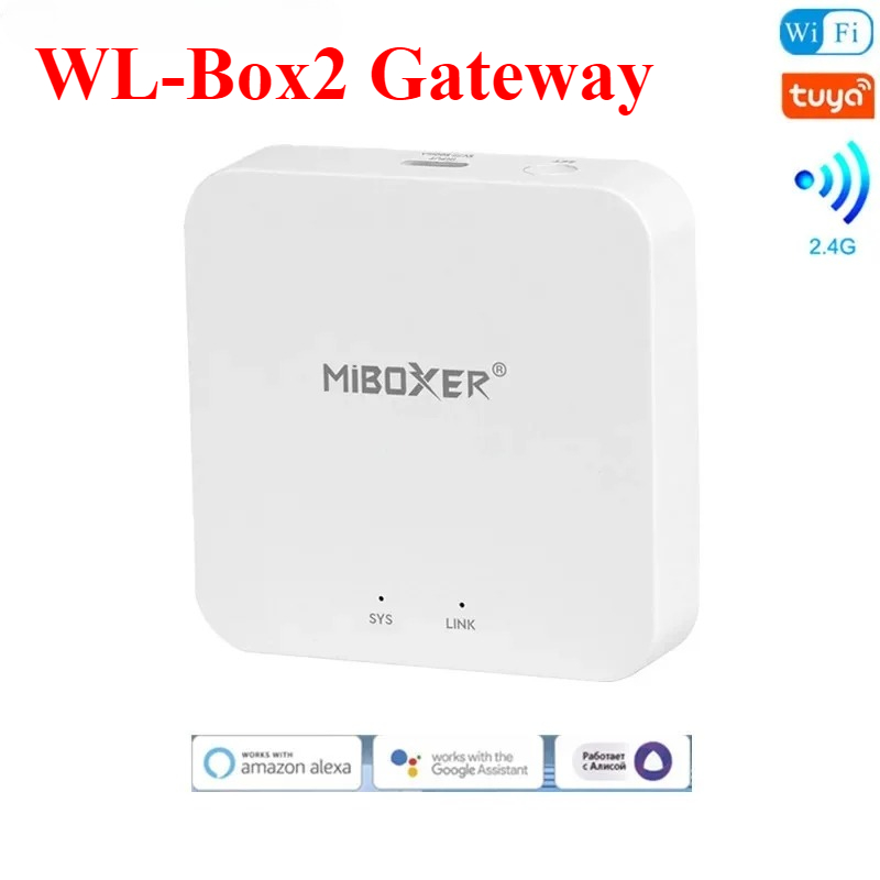Miboxer fut 036 fut 038 fut 039 fut 096 wl5 wl- box 2 milight  rf 2.4g fjernbetjening lysdæmper cct rgb rgbw rgbcct til led strip lys: Elfenben