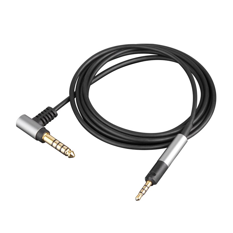 4.4mm/2.5mm BALANCED Audio Cable For Sennheiser HD595 HD 558 518 HD598 Cs SE SR HD599 HD 569 579 HD 2.30i 2.20S 2.30g headphones: 4.4mm  BLACK