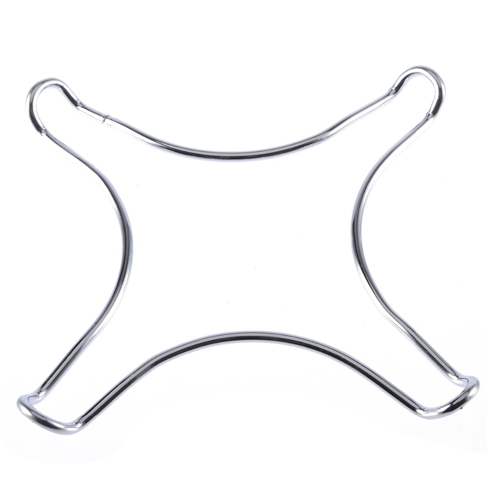 Universal Chrome Plated Metal Stove Top Support Rack Coffee Maker Pot Trivet Stand Gas Cooker Hob For Kitchen Cooking Tool