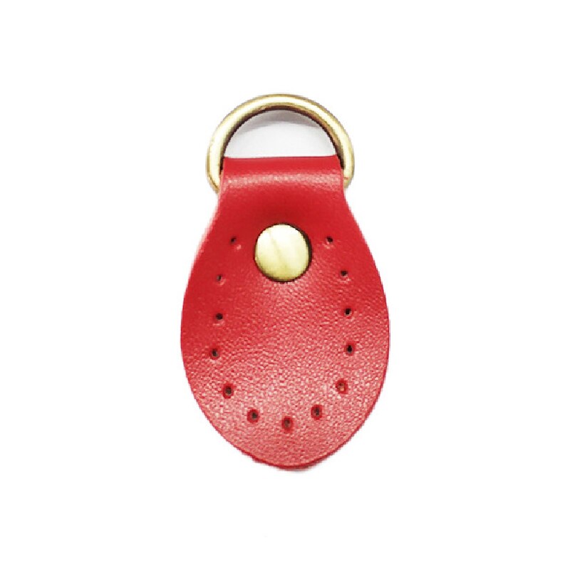 Bouton en cuir fait à la main pour sac à main, accessoire de remplacement pour sac à bandoulière, bouton de , boucle en D, bloc de verrouillage: Rouge