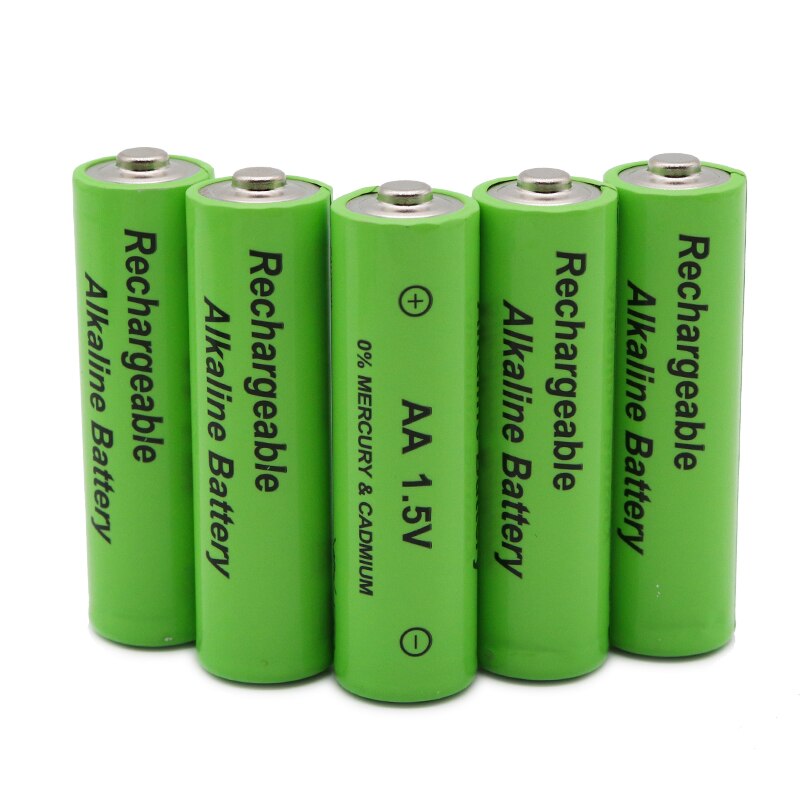 8 stks/partij AA oplaadbare batterij 3000mah 1.5V Alkaline Oplaadbare batery voor led licht speelgoed mp3