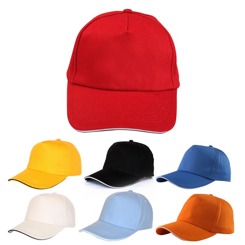 Unisex Baseball Cap Snapback Cycling Hat Hip Hop Adjustable Cotton Thread Hiking Cap Casual Summer Sun Visor Outdoor Hat