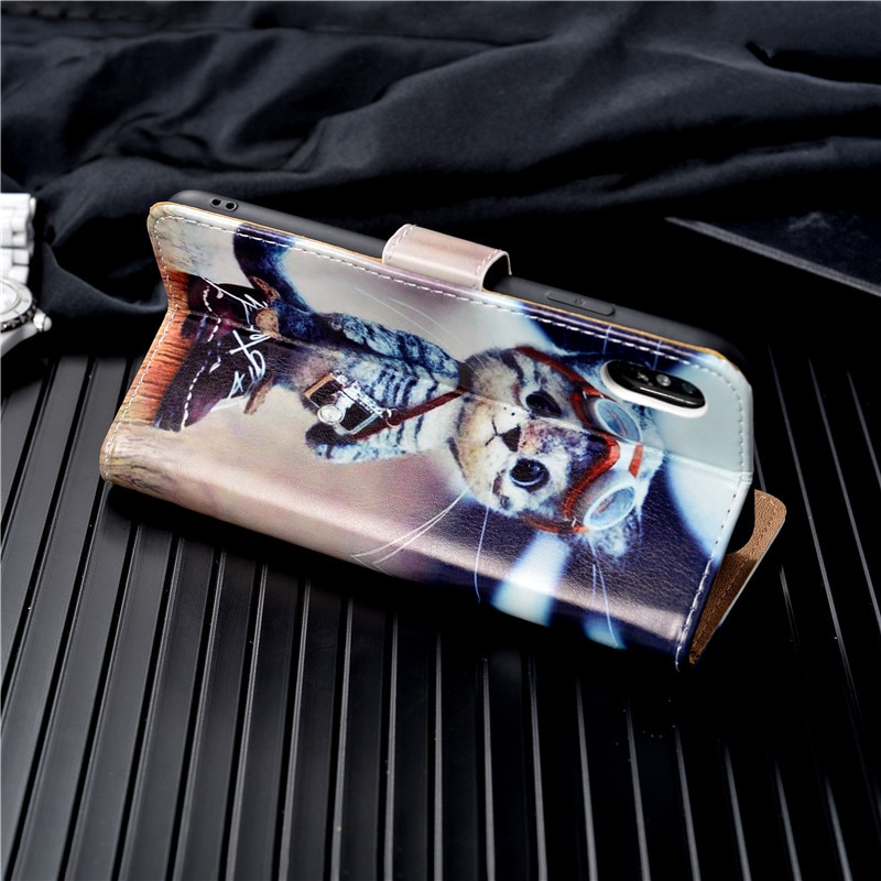 Til doogee  x90 etui blomst læder fundas flip etui til doogee  x90 x90l bagside coque print stand bog kuffert coque