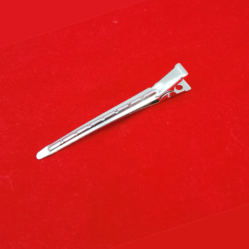 Pinzas piezas para el cuidado del cabello, pinzas de acero inoxidable para secar el cabello, herramientas de estilismo para barbería, 12 unidades