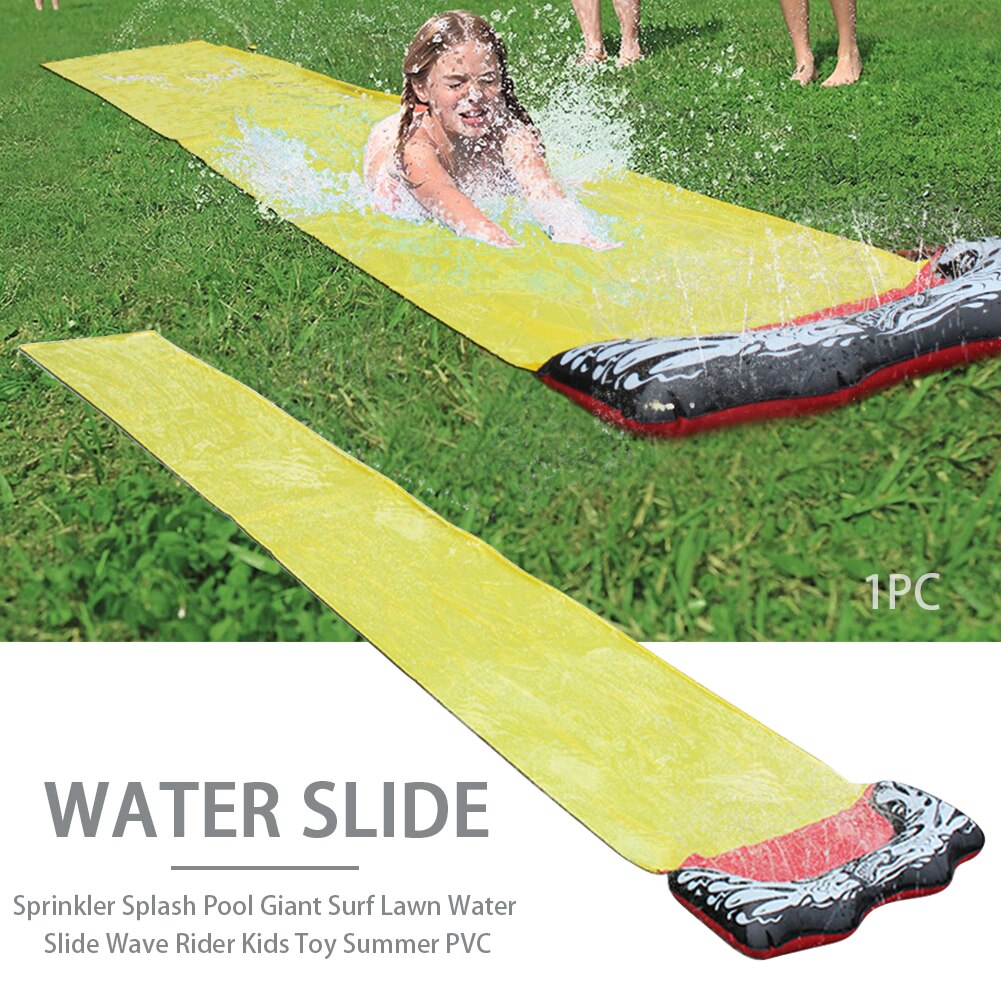 Spaß Wasser Rutsche freundlicher Spielzeug Sommer Park Welle Fahrer PVC draussen Garten Spritzen Schwimmbad Sprinkler Riesen Surfen Surfbrett Rasen Hinterhof