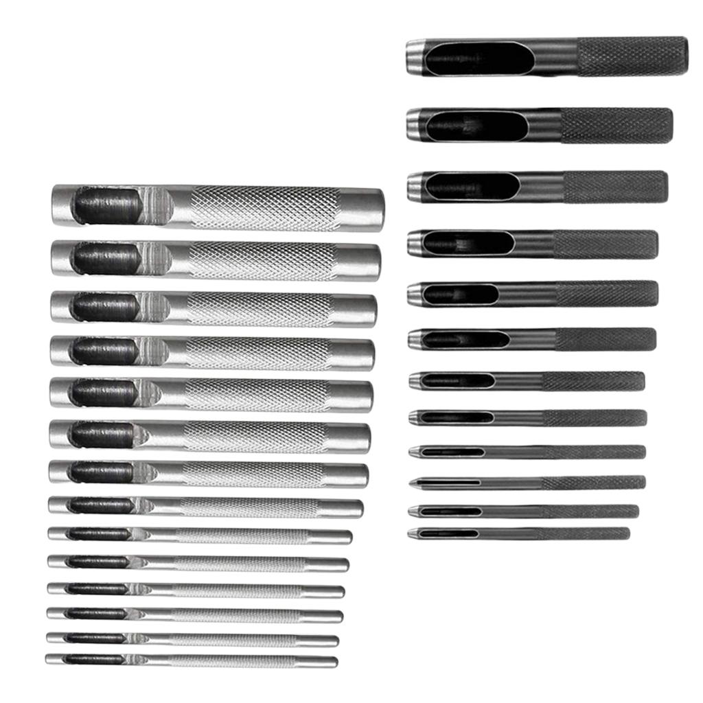 Steel Leather Hole Punch Round Hole Punch Cutter Leather Punch Tool for Gasket Belt