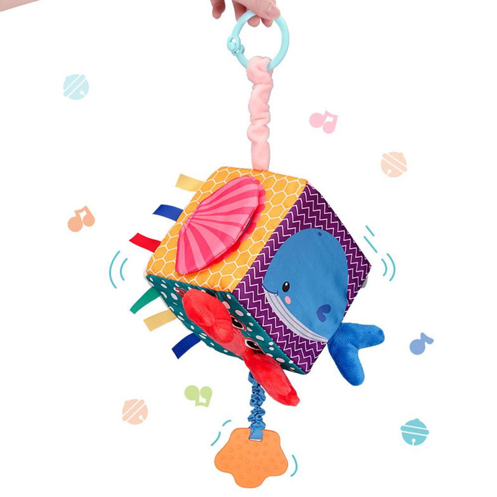 Rctown Stereoscopische Doek Boek Speelgoed Ontwikkelen Baby Intelligence Grijpen Tafelbel Rammelaar Voor Baby Baby: Default Title