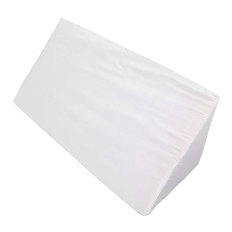 Wedge Pillow Back Positioning Elevation Pillow Sponge White for Handicapped for Home