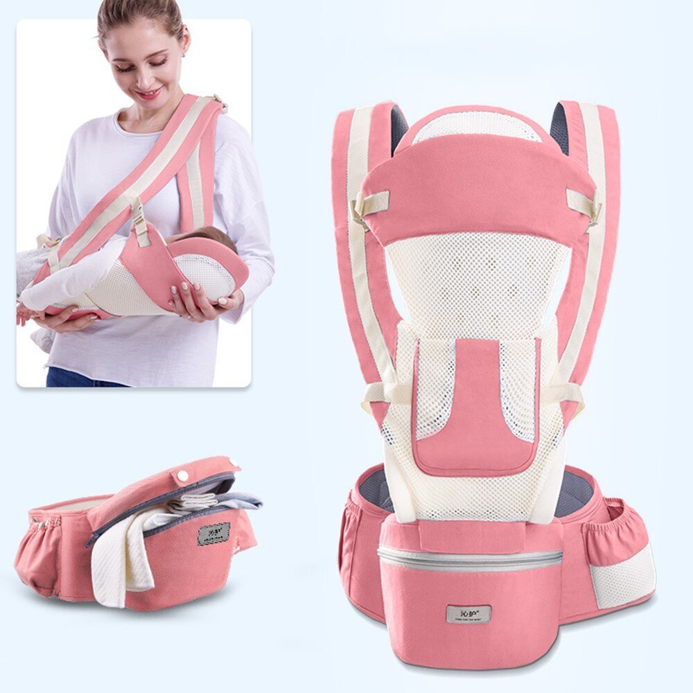 Ergonomisk babykänguru bärsele spädbarn baby höftsits bärsele för barn bärsele för nyfödda: Bärsele 11
