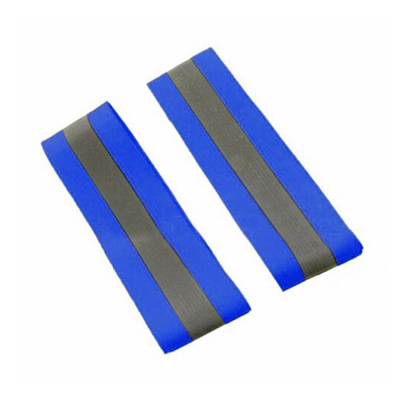 Faixas reflexivas elástico braçadeira pulseira tornozelo tiras perna refletor de segurança fita cintas para noite jogging andando biking