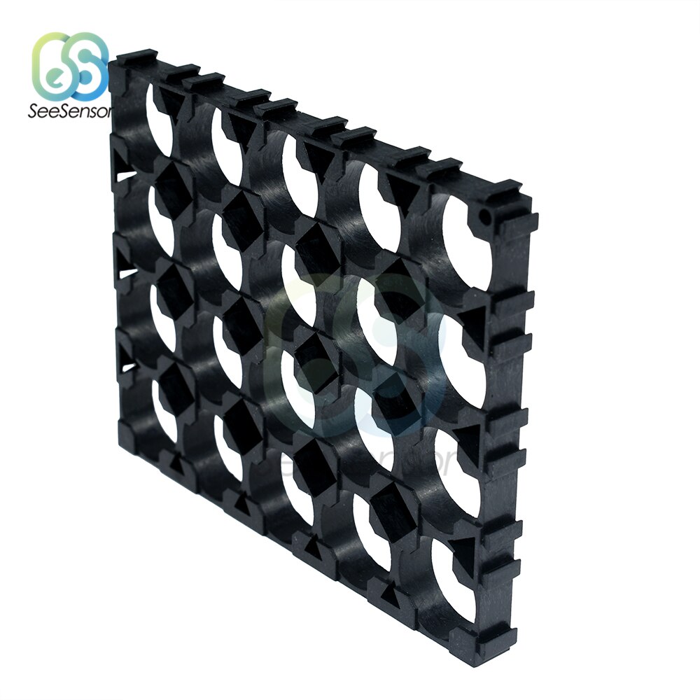 10Pcs 4x5 Cell Battery Spacer 18650 Lithium Battery Radiating Shell Pack Plastic Heat Holder Bracket