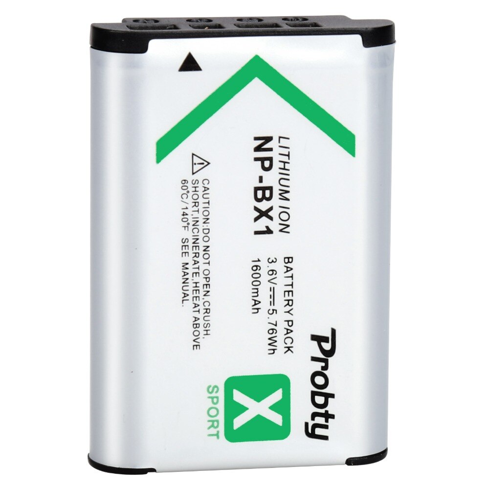 For SONY NP-BX1 np bx1 np-bx1 Battery For Sony FDR-X3000R RX100 AS100V AS300 HX400 HX60 AS50 WX350 AS300V HDR-AS300R FDR-X3000: 1 PCS Battery