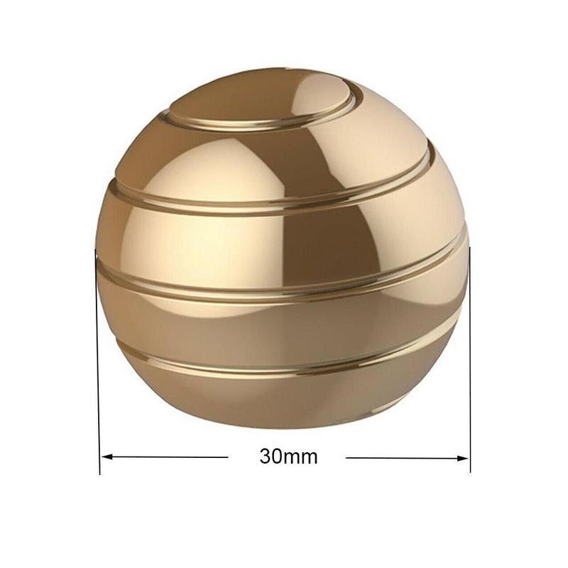 Mini rotierend Kreisel Dekompression Schreibtisch Spielzeug Rotierenden Spielzeug Tabletop Linderung Spielzeug Fließende Hypnotischen Finger rotierend Kreisel betonen Kreisel P8S3