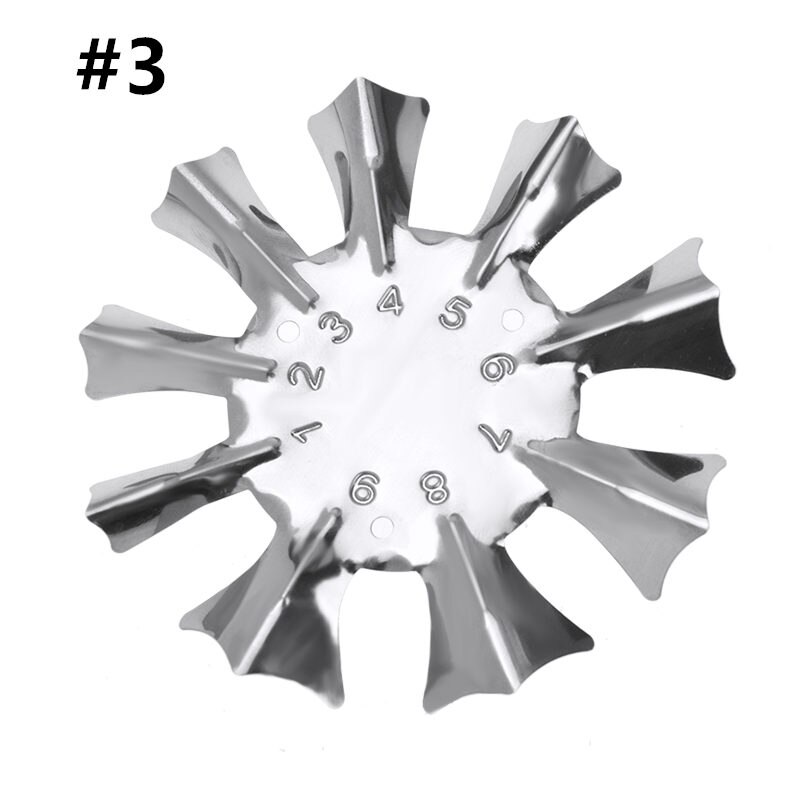 3 Pcs/Set Easy French Line Edge Nail Cutter Stencil Tool Smile Shape Cut Trimmer Clipper Styling Forms Manicure Nail Art Tools