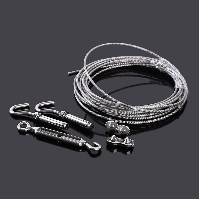 Wall Retractable Clothesline Stainless String Invisible Rope for Indoor Outdoor Hanging Laundry Dryer Clothes Organiser Rack