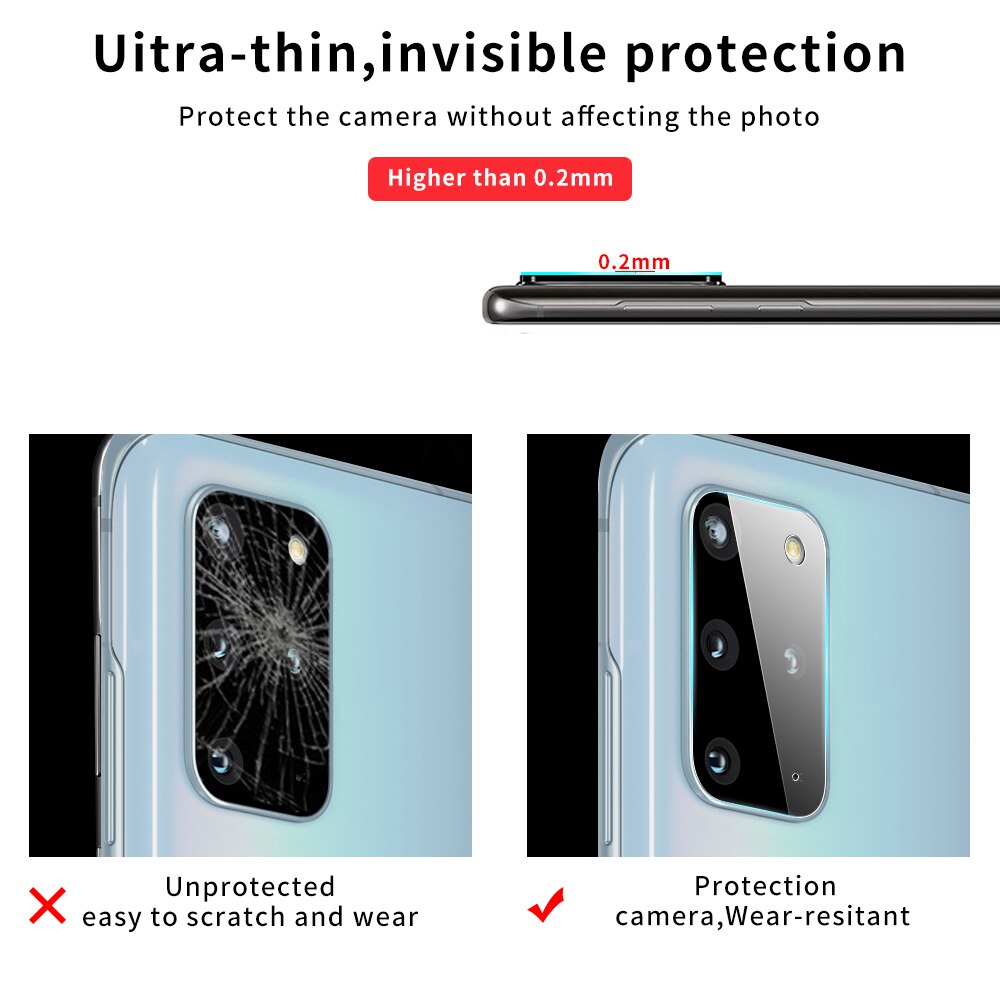 Voor samsung galaxy 9d camera lens screenprotector gehard glas voor samsung galaxy  m11 m31 s20 s20 ultra  s20 plus achterlensfilm