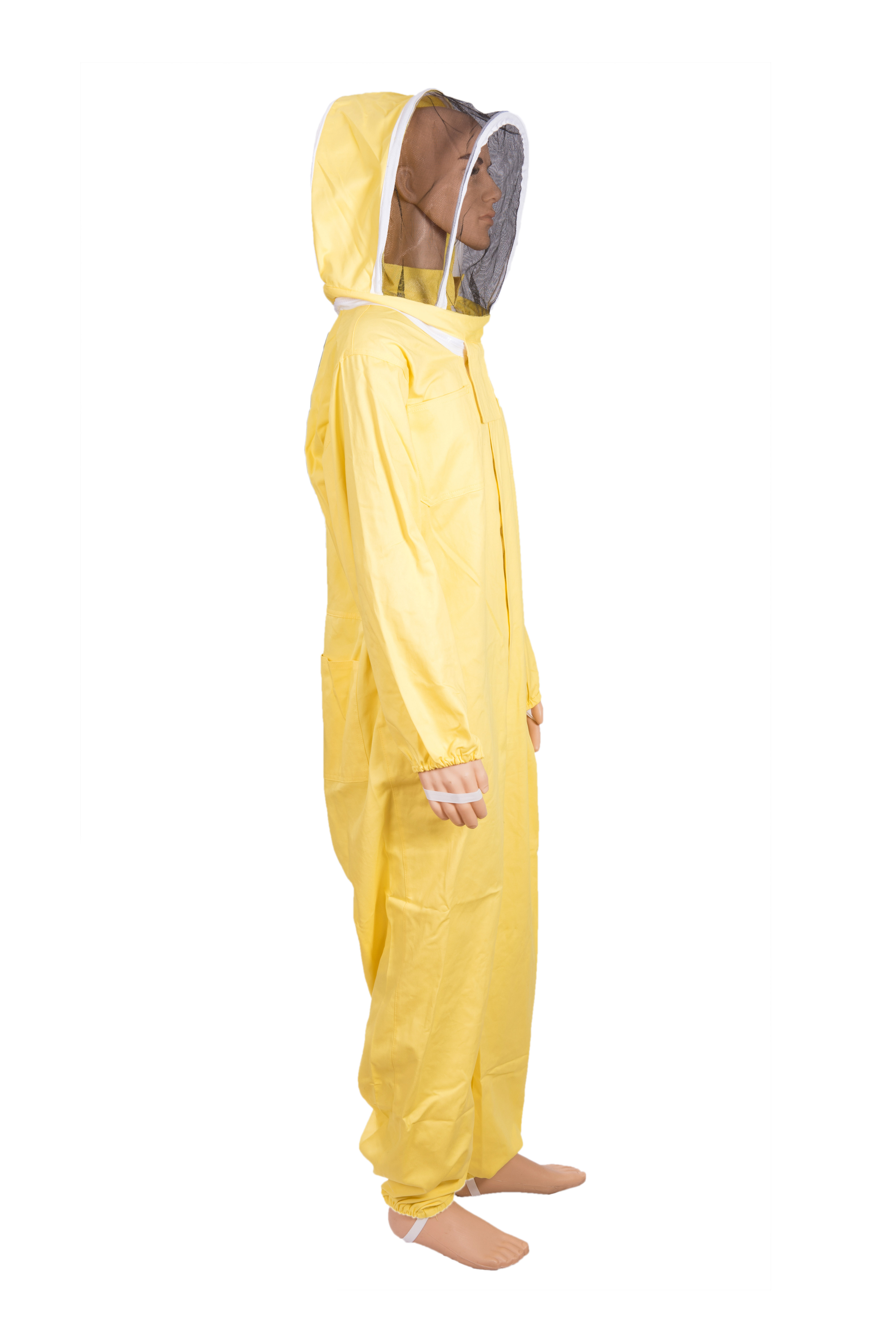 1 set beekeeping suit for bee keeper equipment yellow allcutton protective breathable beehive Anti bee