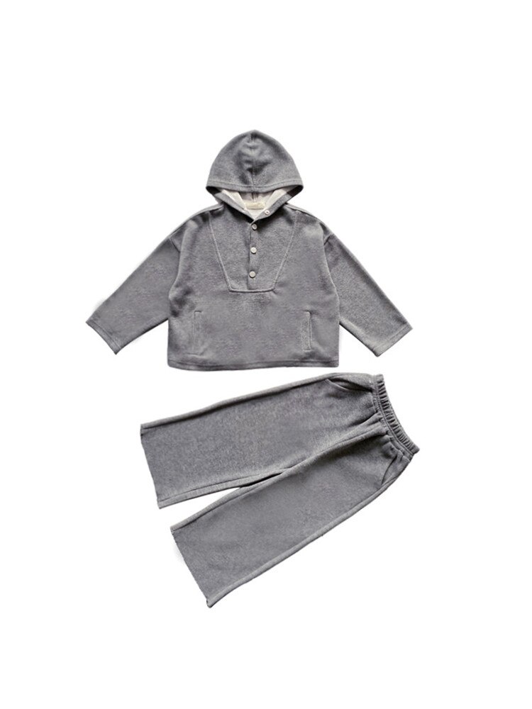 Meisje Kind Hoody Lente Kleding Wijde Pijpen Broek Kinderen Mode Stijl Vrije Tijd Sport Pak