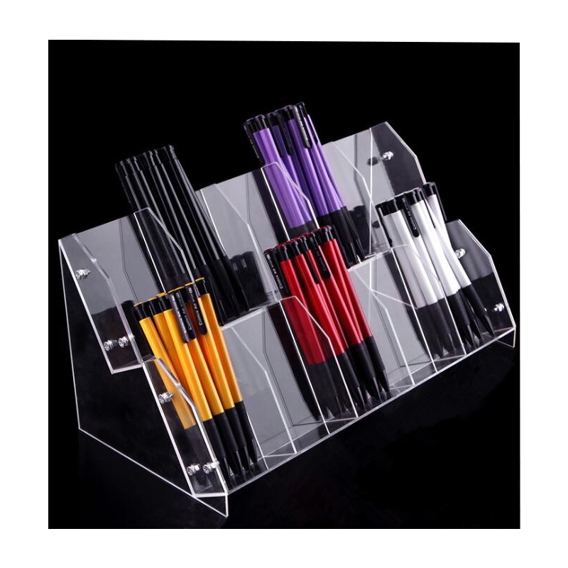 Acrylic Pen holder Eyebrow Eyeliner Pencil Make-Up Pen Display Multifunction Exhibition Stand Jewelry storage box