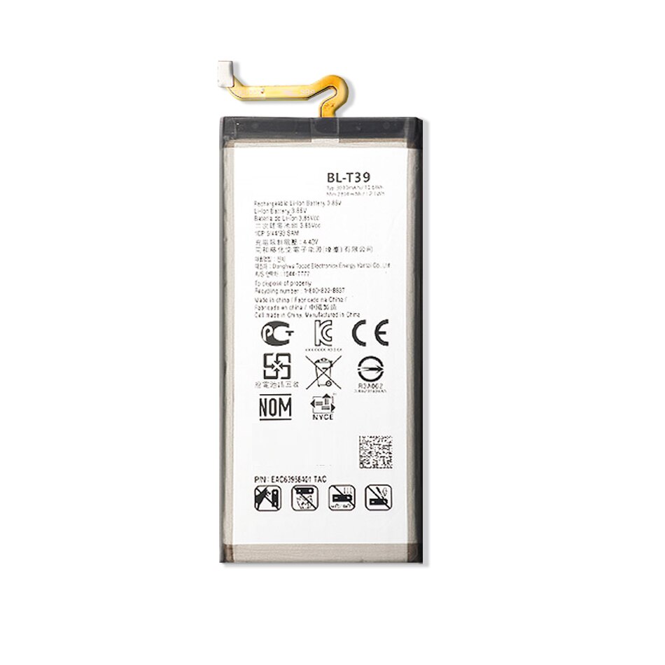 Batería de BL-T39 para teléfono móvil LG G7, G7 +, G7ThinQ, LM, G710, ThinQ, G710, Q7 +, LMQ610, BL, T39, herramienta gratuita