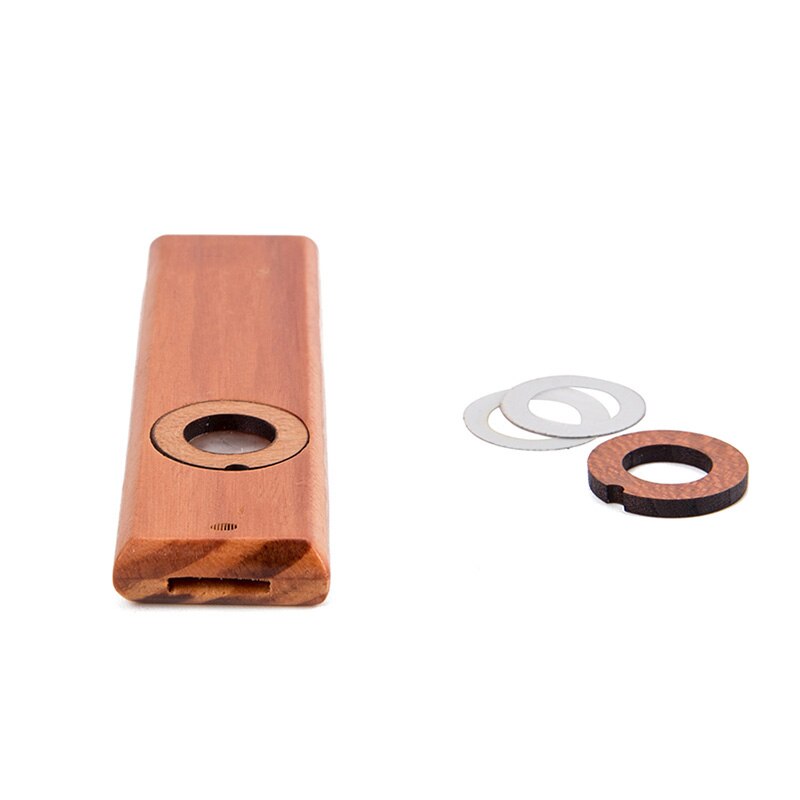 Wooden Kazoo Music Instruments Ukulele Guitar Partner with Box for