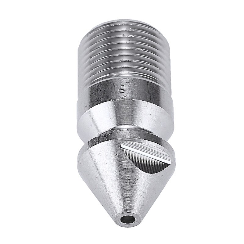 Høytrykksspyler dreneringsstempel kloakk roterende rensemunnstykke 9 jet 3/8 &quot; utvendig 4.5mm gjenger for rørmudre mayitr