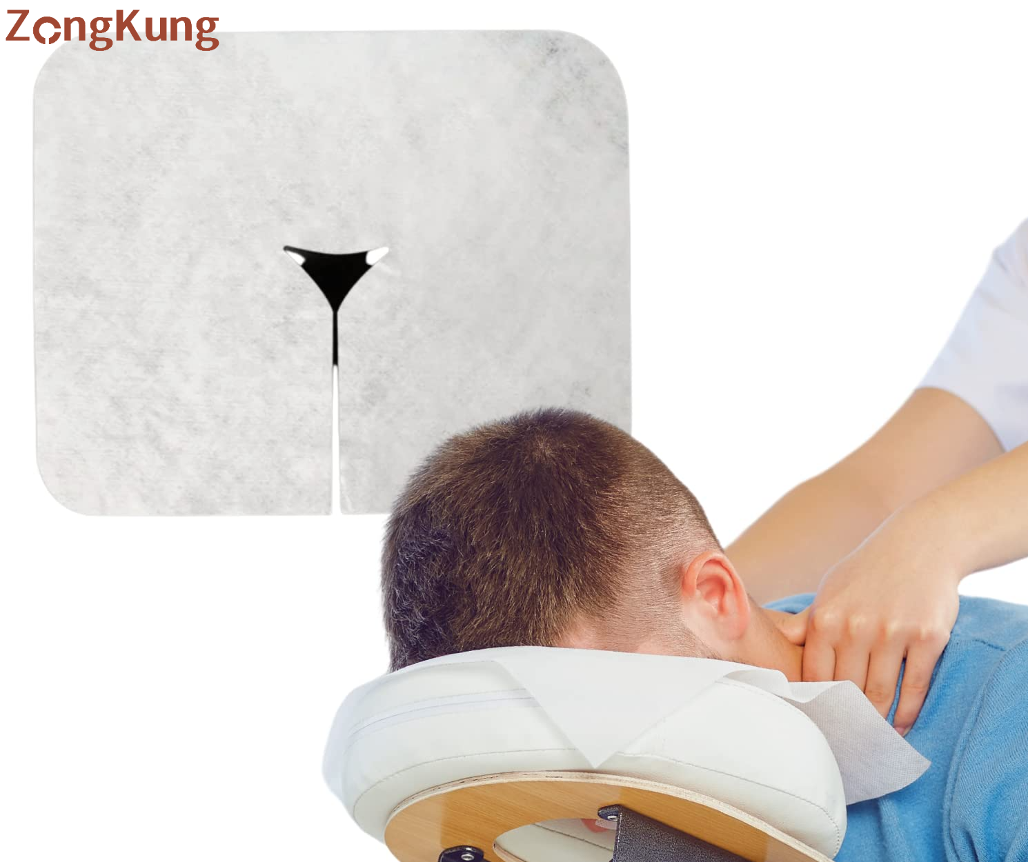 Spa Gesichts Massage Kopfstütze Pad 100/200 Blatt Schönheits Salon Massage Pad Einweg Vlies Stoff Kissen Handtuch bezug Gesicht Haut