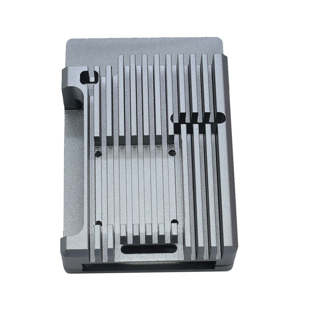 Voor Raspberry Pi 4 Model B Aluminium Case, passieve Koeling Aluminium Beschermende Shell Metalen Behuizing Voor Raspberry Pi 4 Mod