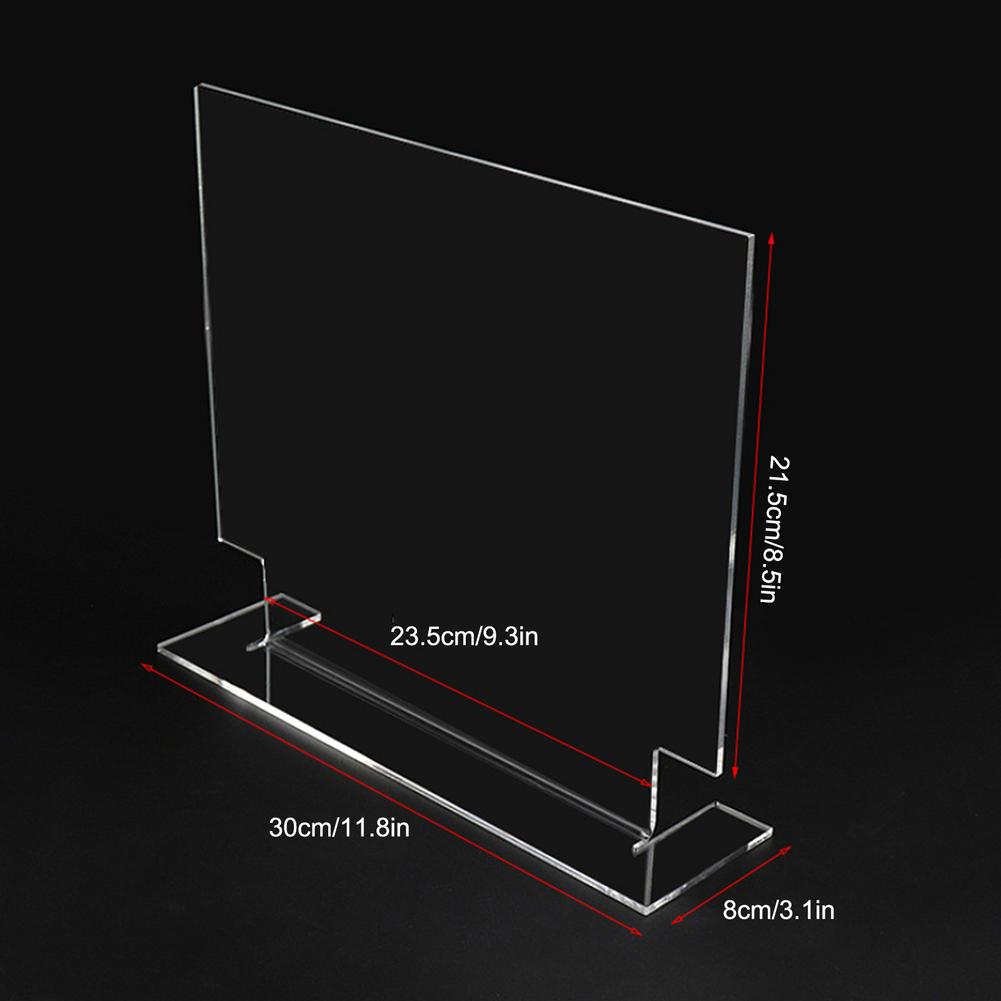Transparent Acrylic Closet Separator Shelf Organizer Kitchen Spice Divider Book Partition Clear Acrylic Closet Shelf Dividers