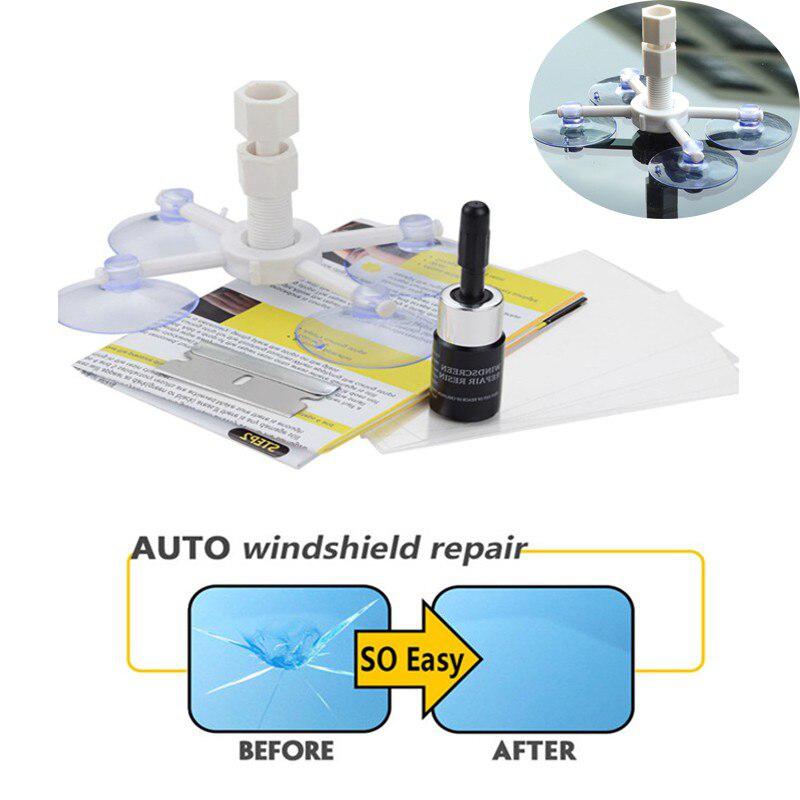 1pcs DIY Windshield Repair Curing Glue Kit Car Windshield Repair Resin Kit Auto Glass Crack Restore Tool Car Window Curing Glue