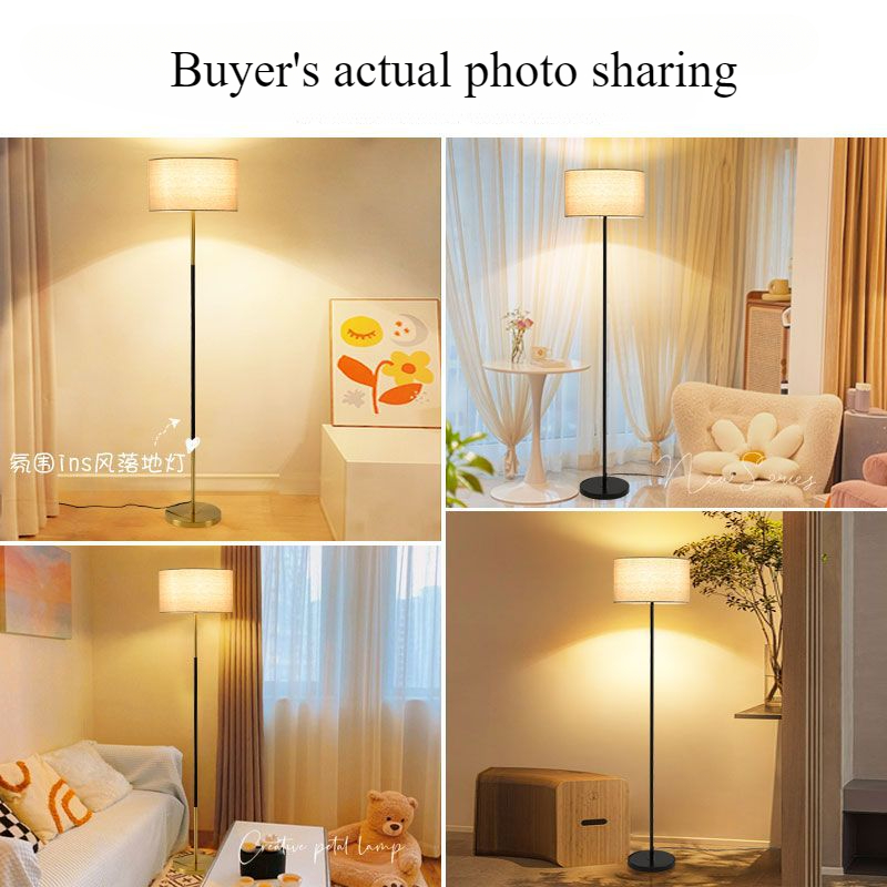 Nordic Minimalistische Vloerlamp Luxe Hotel Woonkamer Slaapkamer Staande Lichte Sfeer Studie Nachtkastje Vloerlampen